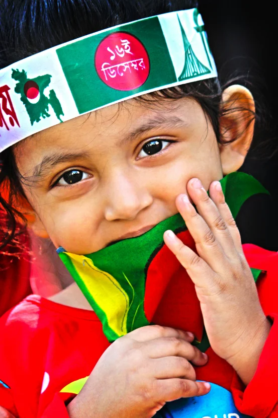 Cultural festival — families, colour and joy